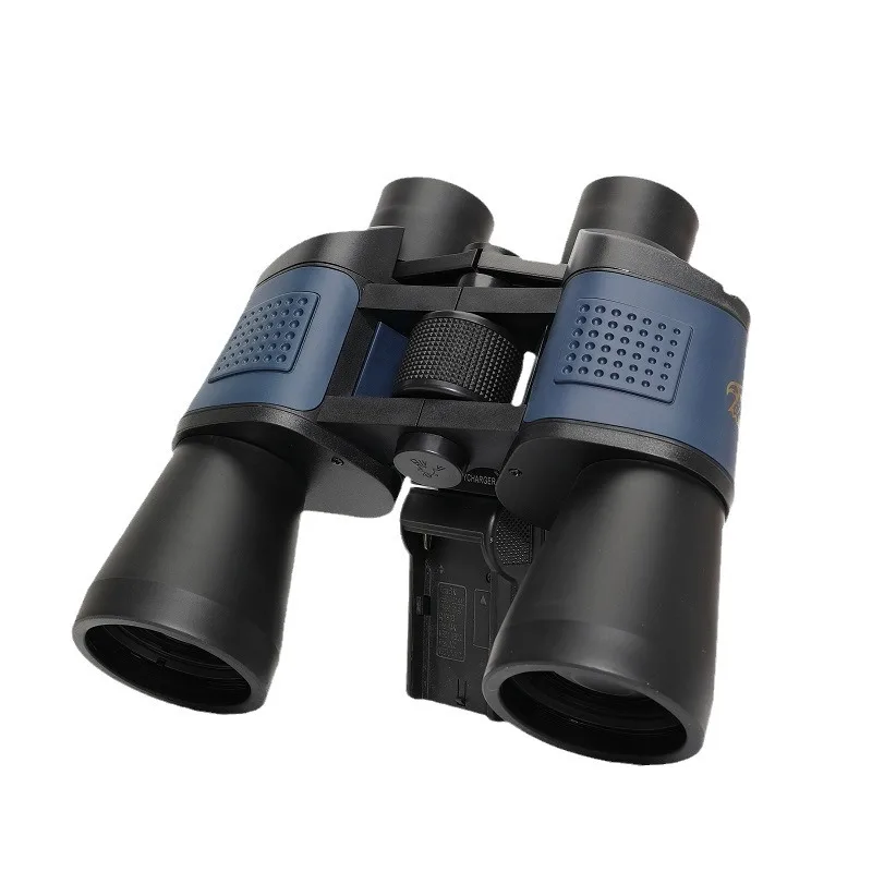 80X80 Big Red Golden Eagle Binoculars, High Definition Low Light Night Vision Outdoor Telescope