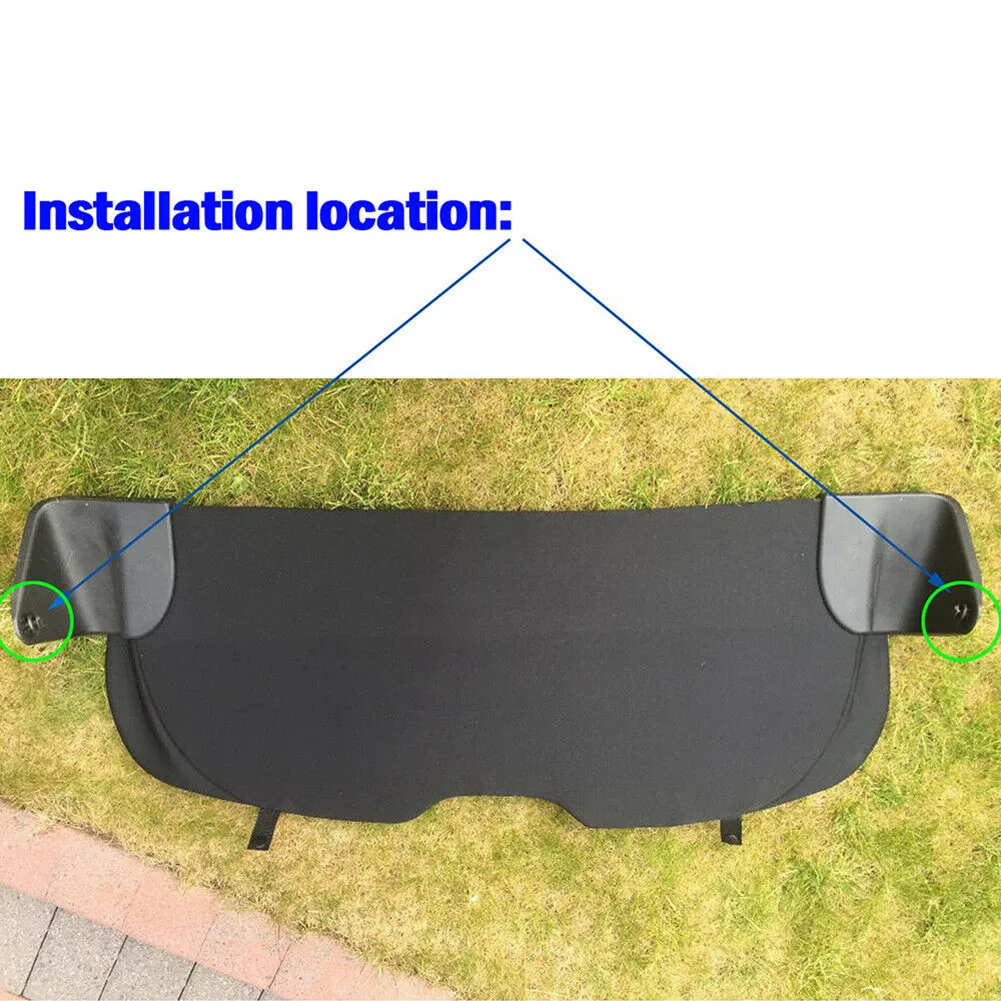 Retaining Rear Parcel Shelf Clips Pair Parts Plastic Rear Replacement 2PCS 799161KA3A Accessory Boot Practical