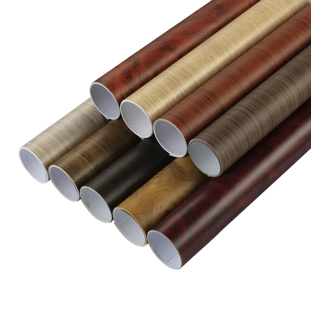 50x200 سنتيمتر تغيير لون الخشب الحبوب الفينيل فيلم الأثاث الخشب الحبوب محكم ملصق مائي سيارة الداخلية ذاتية اللصق ملصق سيارة التصميم