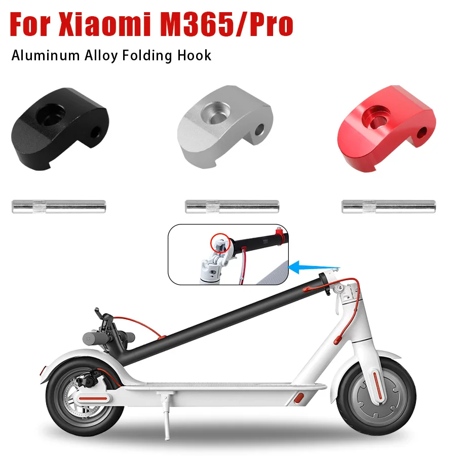 For Xiaomi M365 Durable Hinge Bolt Repair Hardened Steel Lock Fixed Bolt Screw Folding Hook Scooter Parts Folding Pothook