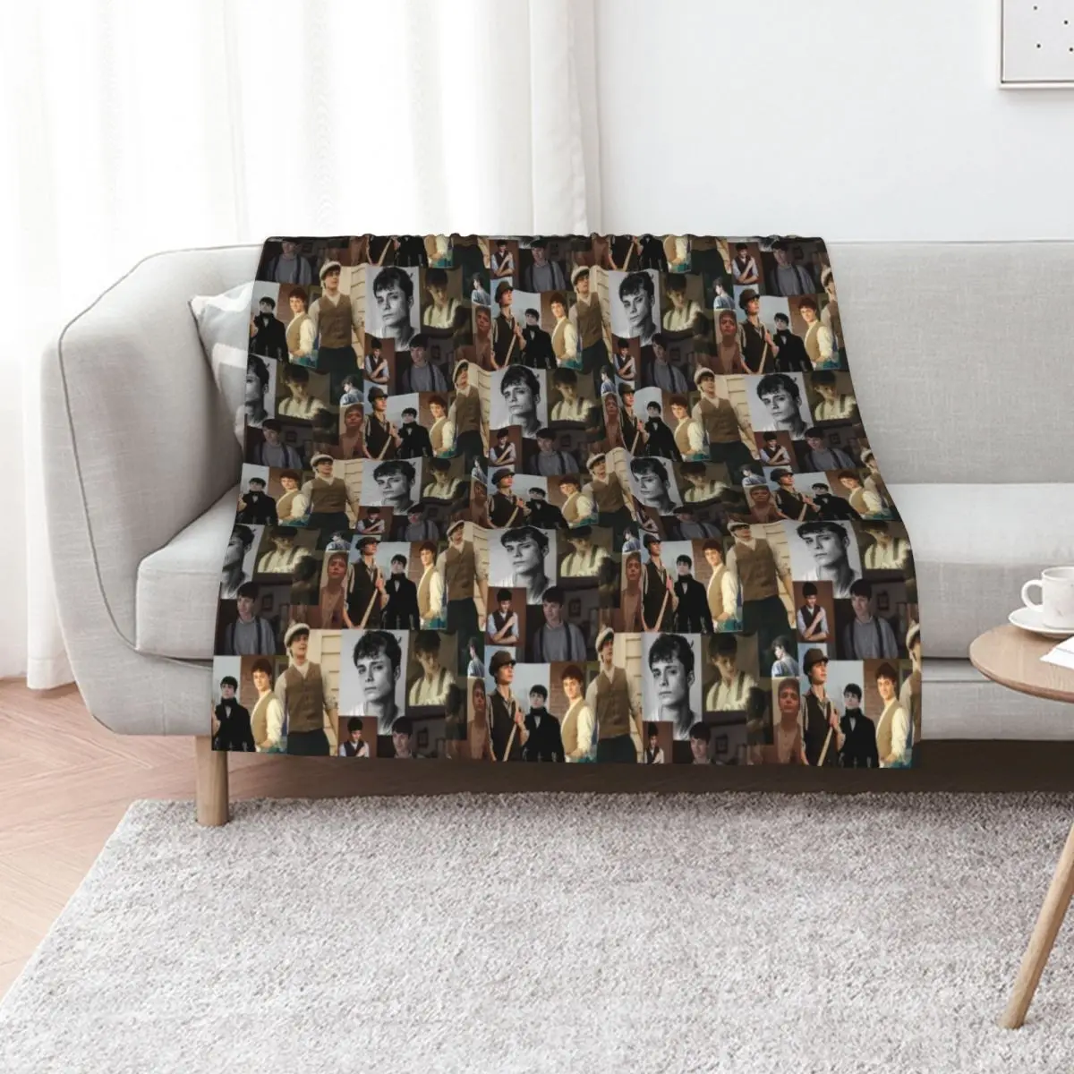 Gilbert Blythe collage Throw Blanket Giant Sofa For Sofa Thin Retros heavy to sleep Flannels Hair Blankets