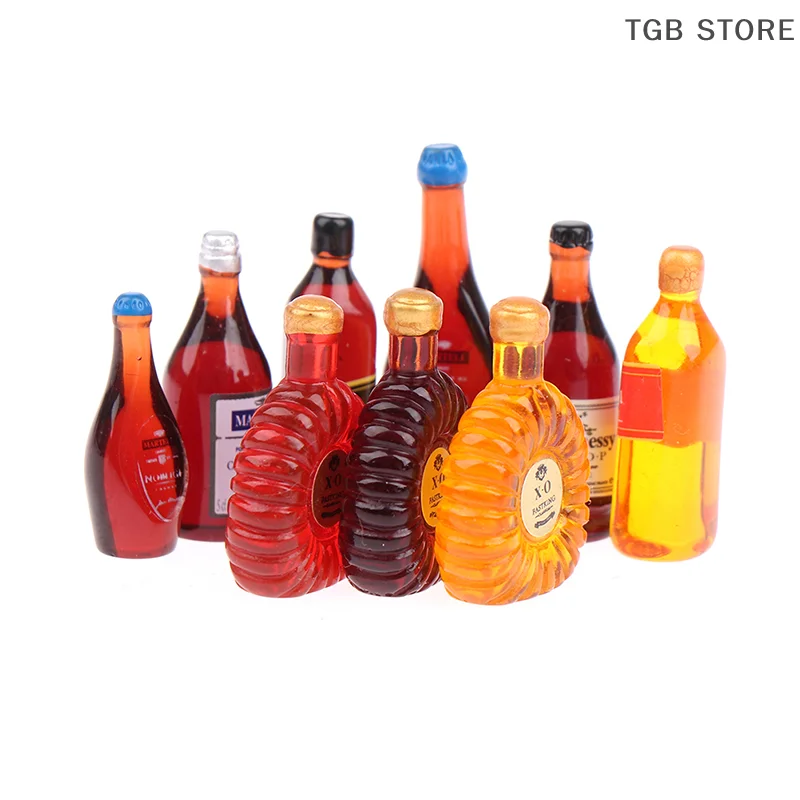 9 قطعة بيت الدمية الراتنج عشوا - مراجعة Wine Xo وسعره