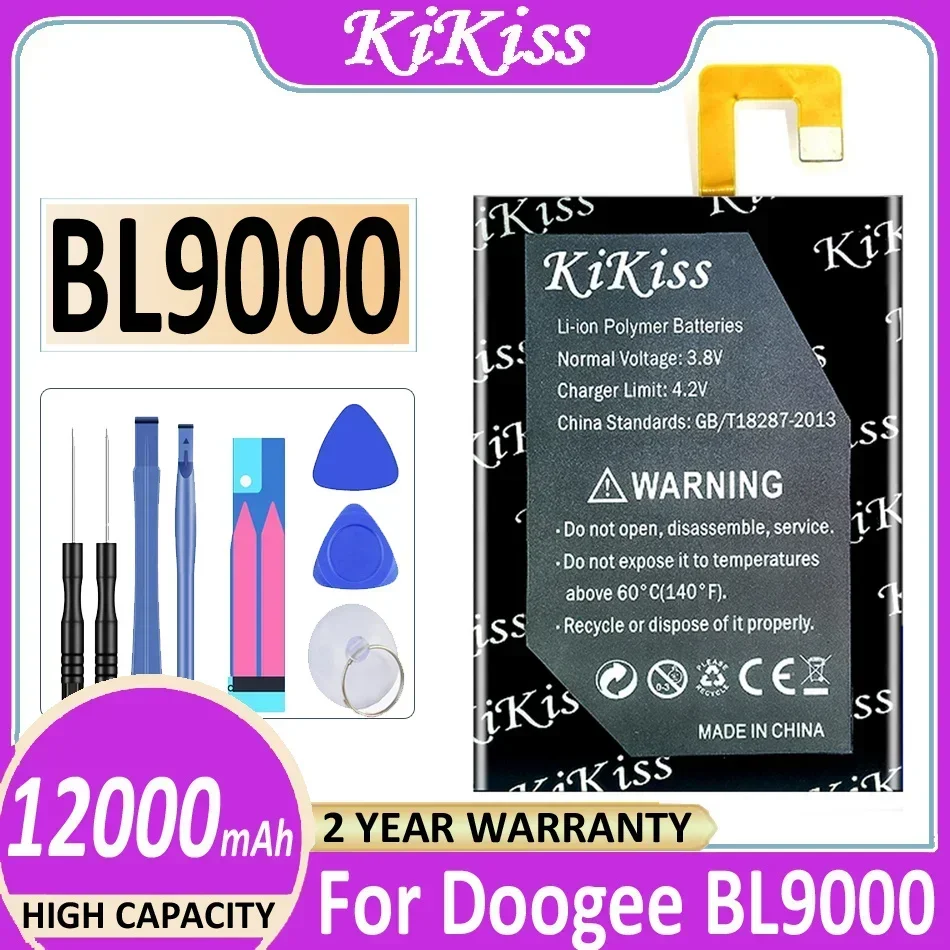 

Аккумулятор KiKiss BL 9000 12000 мАч Для Doogee BL9000 Bateria