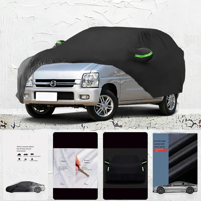 

For-Suzuki-wagonR-Anti-UV-Sun-Shade-Rain-Snow-Resistant-Black-Cover-Dustproof-Car-umbrella-Full