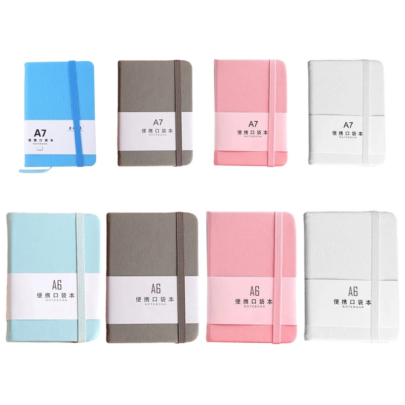 Pocket Notebook Simple Retro Spring Notebook Study Notebook School Office Stationery