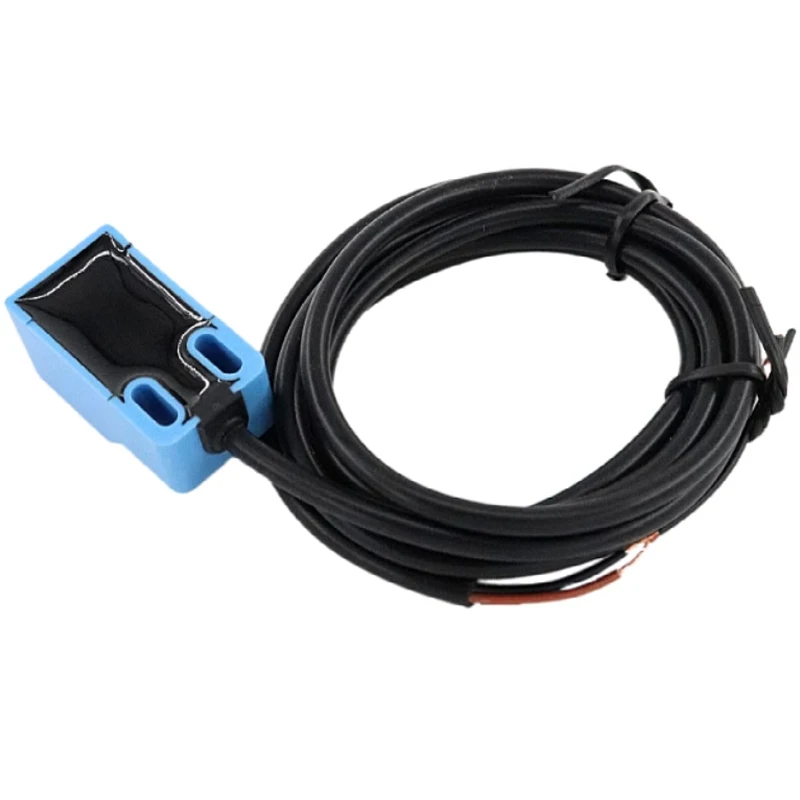Square metal sensor SN04-N proximity switch three-wire NPN normally open DC 5V-30V limit sensor 24V 4mm
