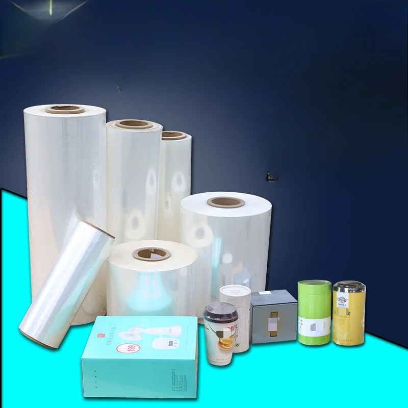 

POF Transparent Heat Shrink Film Food Grade Shrinkable Wrap Pipe Membrane Sealed Cylindrical Film for Tea and Food Packaging