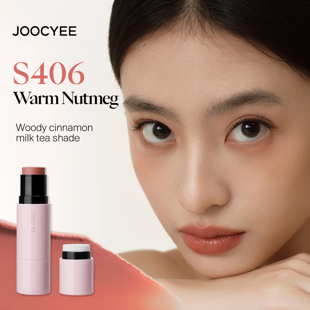 JOOCYEE SATIN MULTI-PURPOSE STICK Long-lasting Blush for Eyes and Cheeks