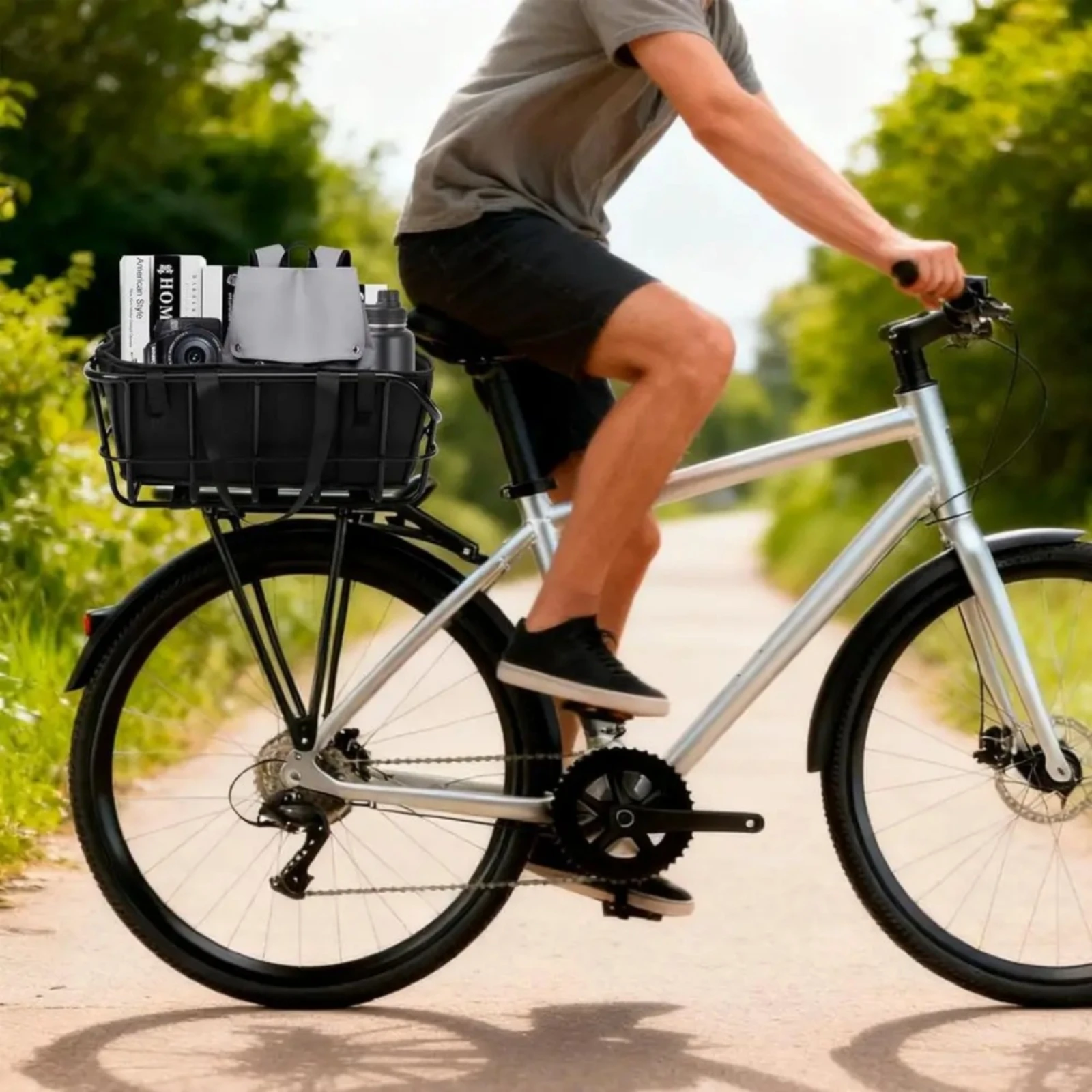 Fahrrad-Zubehör: Hinterer Korb – Bike Cargo Rack Bewertung und Preis