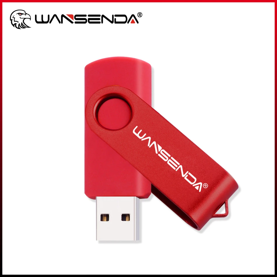 

WANSENDA металлический USB флеш-накопитель, 16 ГБ, 64 ГБ, 128 ГБ, 256 ГБ