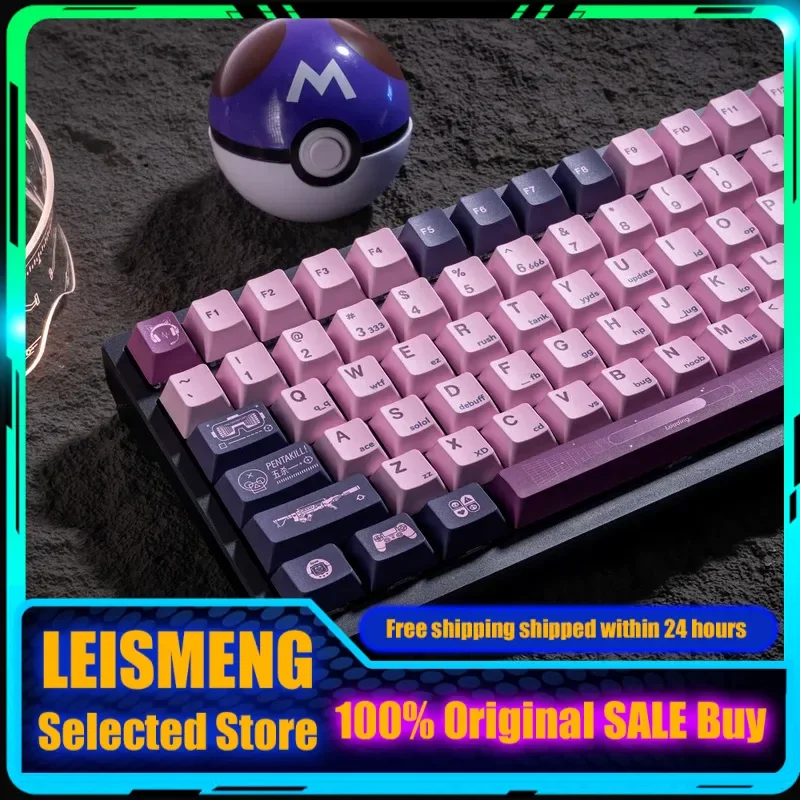 

E-girl Theme Anime Keycap Mechanical Keyboard Customized Cute Keycap 140 key Gaming Keyboards Accessories Cartoon Gift Collect