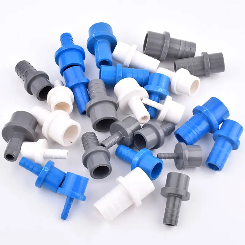 20/25/32mm to 5/8/10/12/14/16/18/20/25mm PVC Pagoda Connector Garden Irrigation Soft Hose Joint Hard Tube Plastic Pagoda Joints