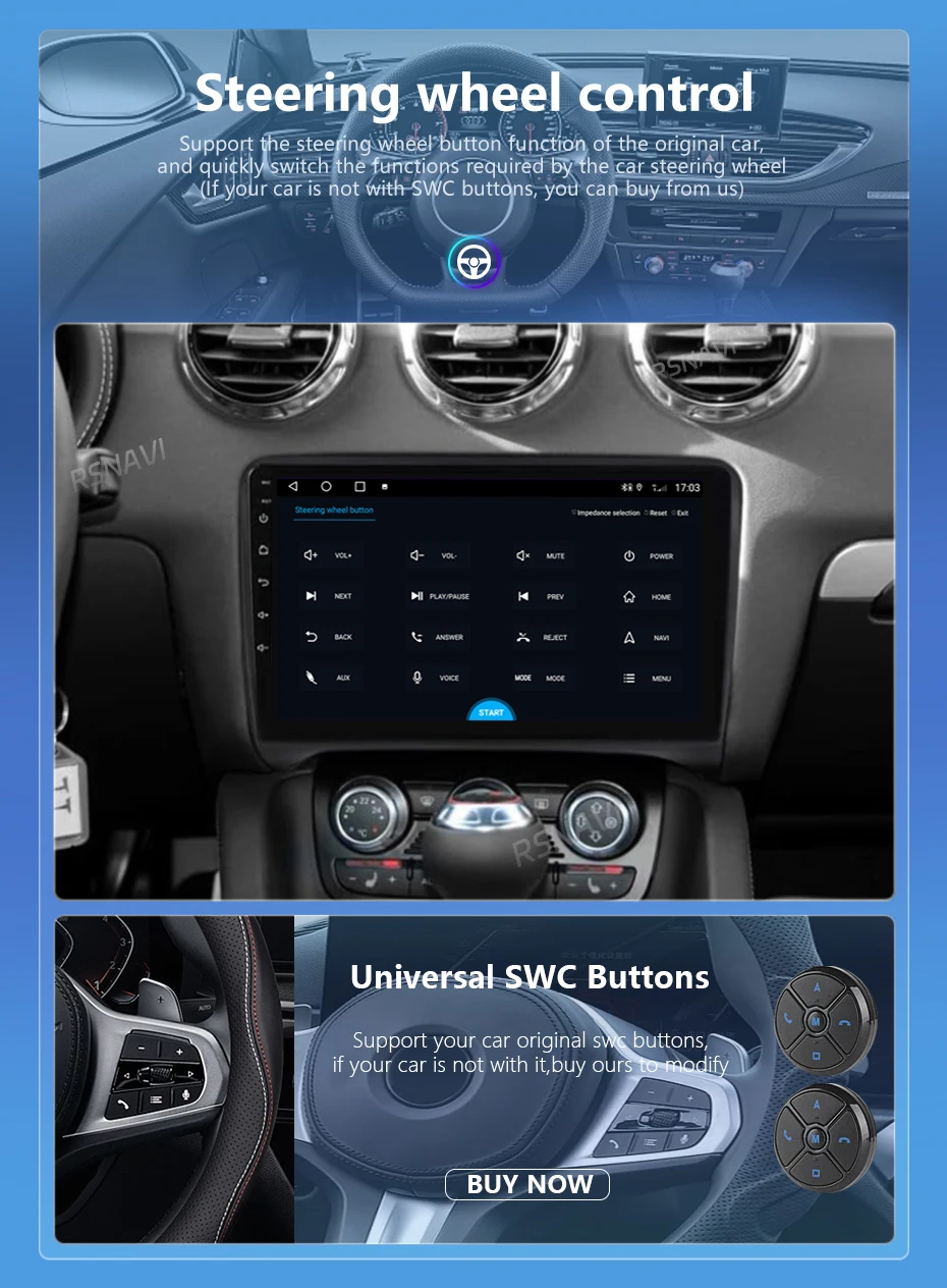 Android 16 Für Audi TT 2 8J 2006-2014 2K QLED Android Autoradio Multimedia-Videoplayer GPS AI-Sprachsteuerung CarPlay Haupteinheit 4G Stereo – Detail 12