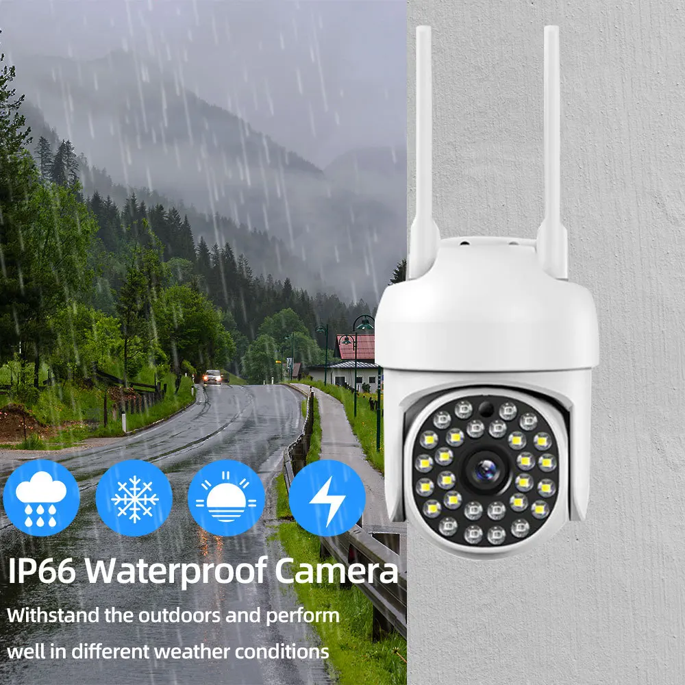 Outdoor 1.5 inch wifi ball machine high definition full color night vision outdoor waterproof mobile phone remote monitoring