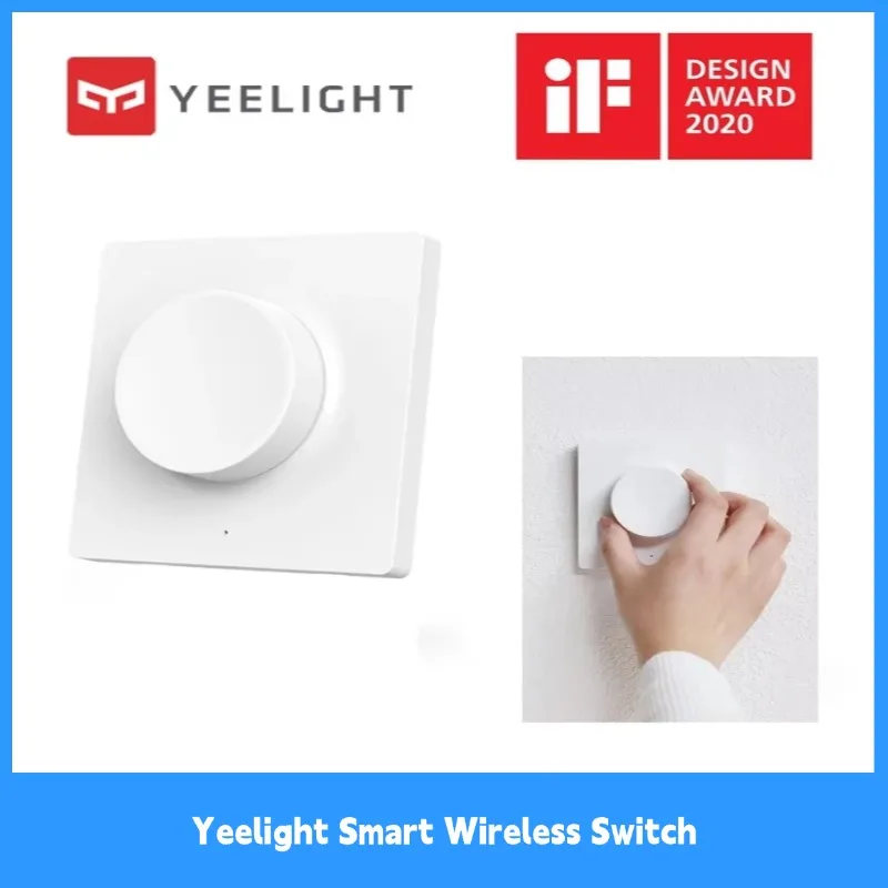 Yeelight Dimmer Switch Wireless Adjustment Off Light Brightness Home Life Compatible Remote Control Switch