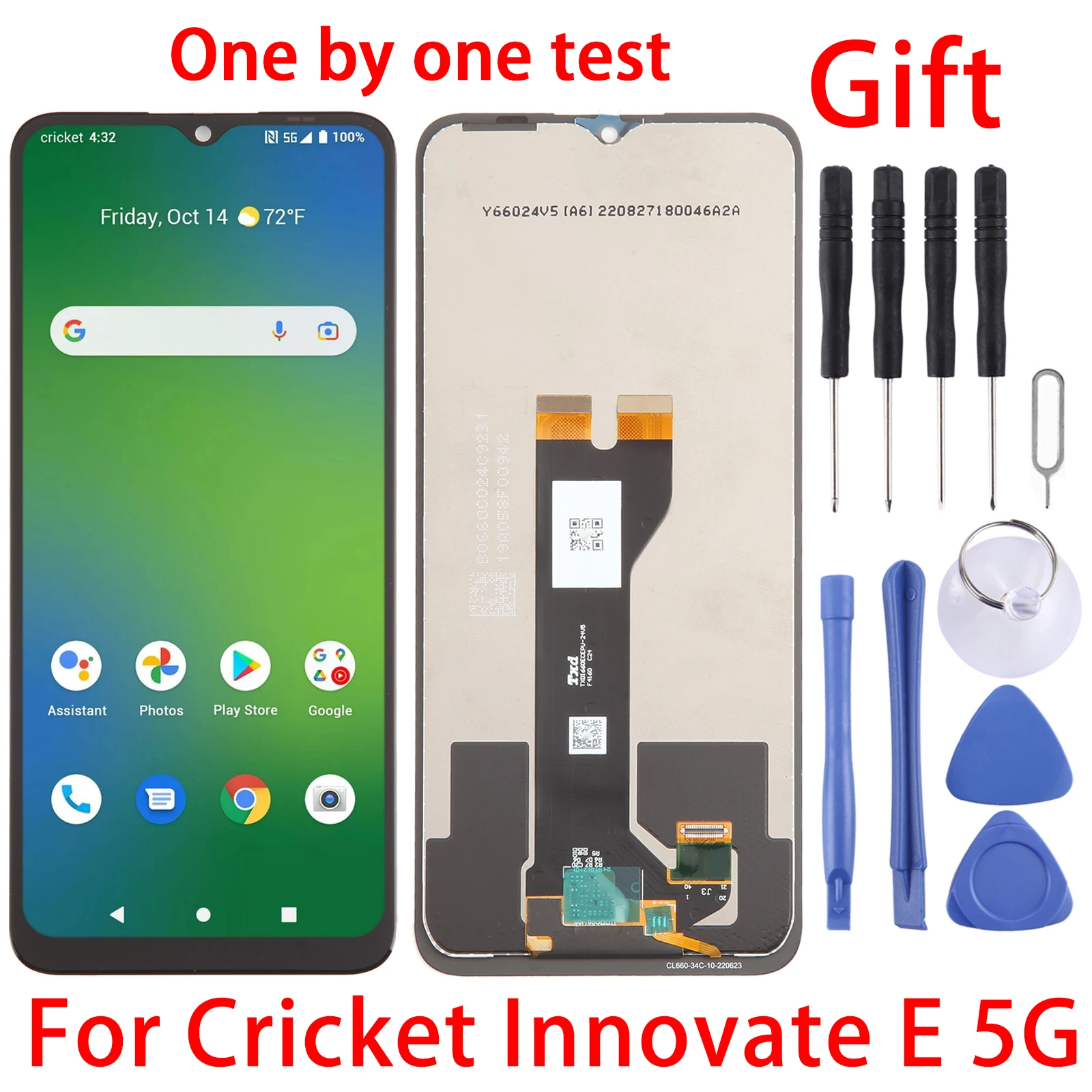 

For Cricket Innovate E 5G LCD Screen With Digitizer Full Assembly