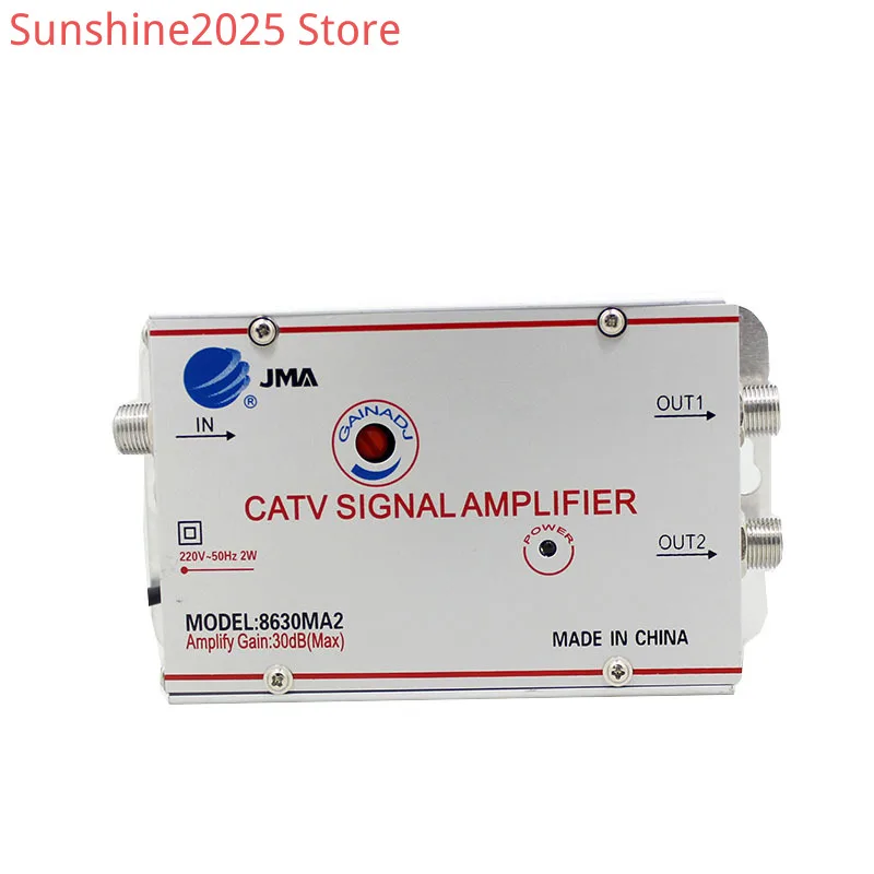 Home Cable TV Amplifier Analog Digital One-point Two-point Analog Enhanced Distributor Ground Wave Signal