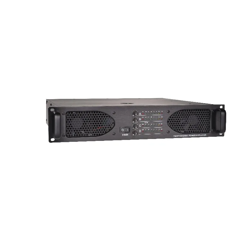 【Best-selling】4 Channel 600w Professional Power Amplifier Home Cinema Audio System High Performance Stereo Speaker