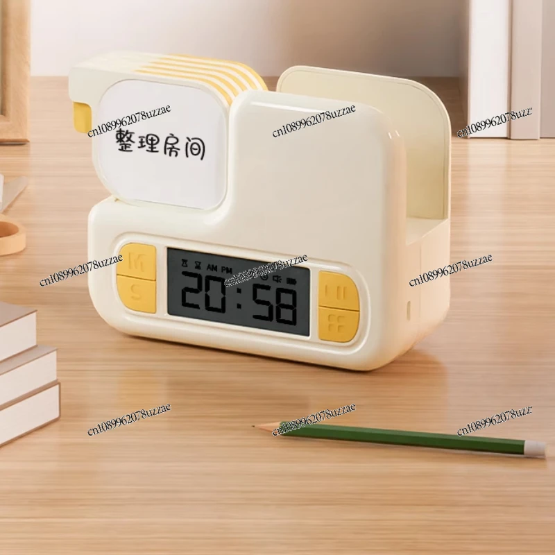 

Children's Self-discipline Clock in Learning Clock in Record Sheet Primary School Students Homework Schedule Time Manager