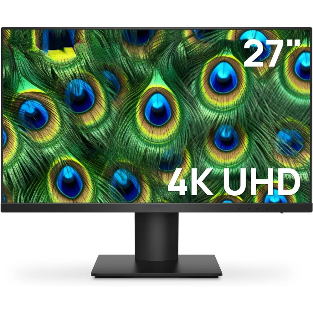 

4K Monitor 27 inch 3840 X 2160 UHD Gaming Monitor, IPS with VESA, HDR10, 90% DCI-P3, HDMI, DisplayPort Computer Monitor