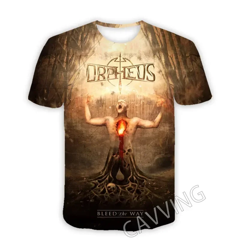 ORPHEUS OMEGA  Band  3D Printed  Casual Fashion T-shirts Hip Hop Tee Shirts Harajuku Styles Tops Fashion Clothing  for Women/men