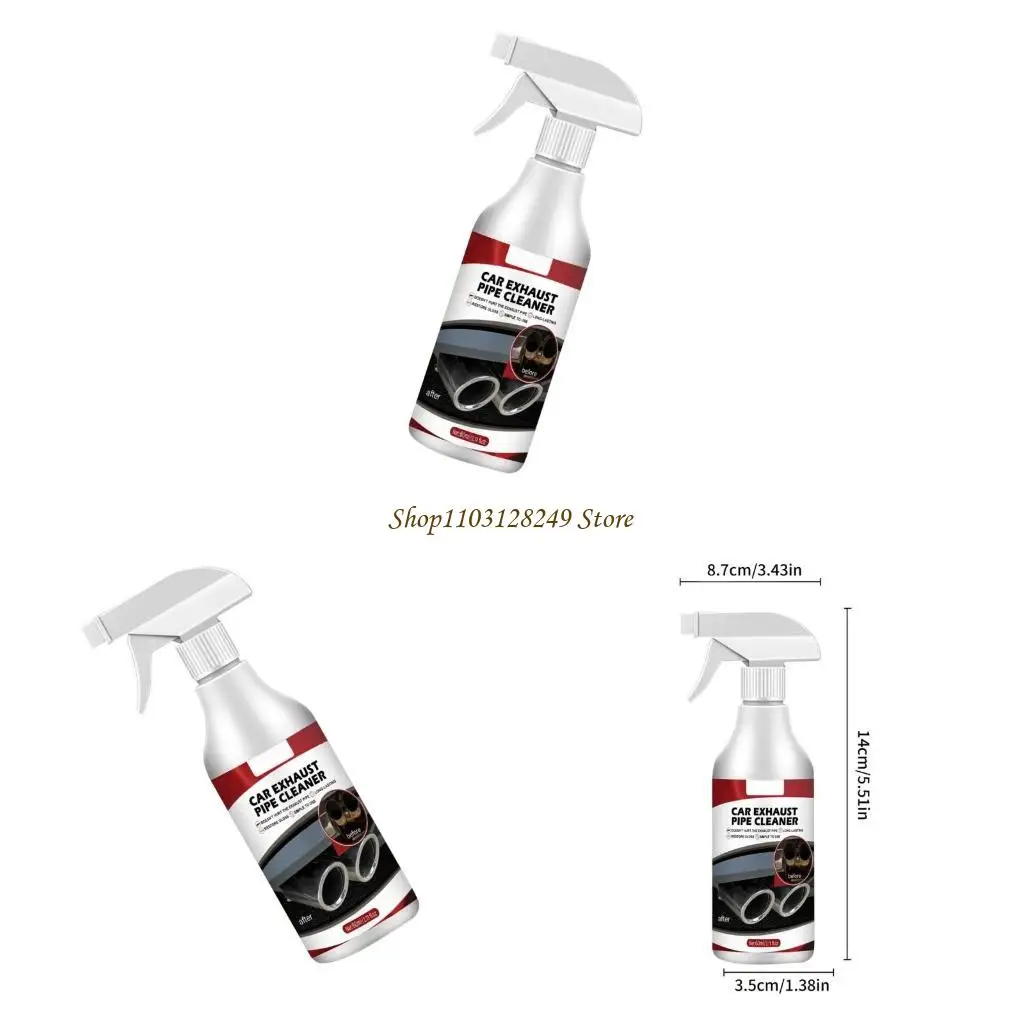

N5KD Automotive Exhaust Pipe Cleaner Rust Removal Agent Exterior Rust Cleaner