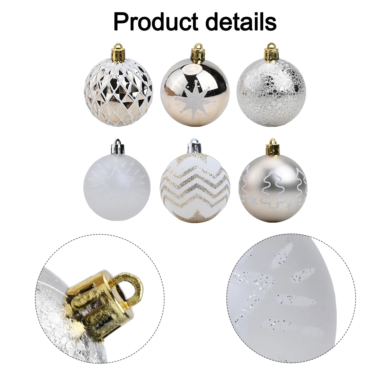 Harmonize Your Home With Our Beautifully Crafted Collection Of Sixteen Festive Decorative Orbs Measuring Six Centimeters Each