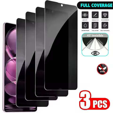 3Pcs Privacy Glass For Samsung Galaxy A41 A51 M10 M10S M20 M30 M30S M40 F02S F04 F05 F12 F13 F14 F22 F41 F62 Screen Protector