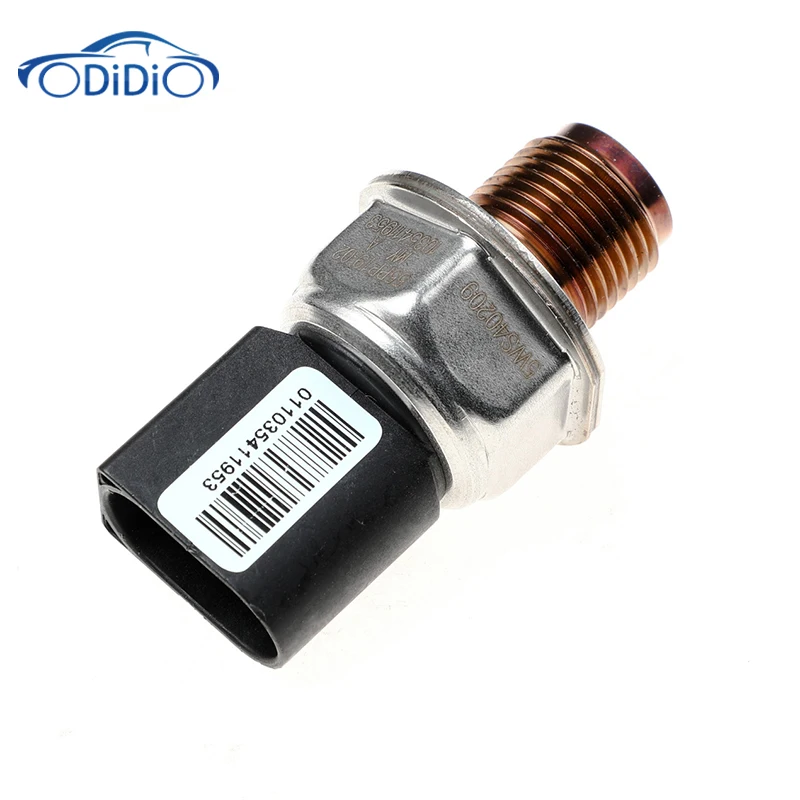 ODiDiO 3 Pins Fuel  Pressure Regulator Sensor 55PP19-02 55PP1902 For Land Rover Discovery LR3 LR4 2.7 Diesel Thread M18X1.5