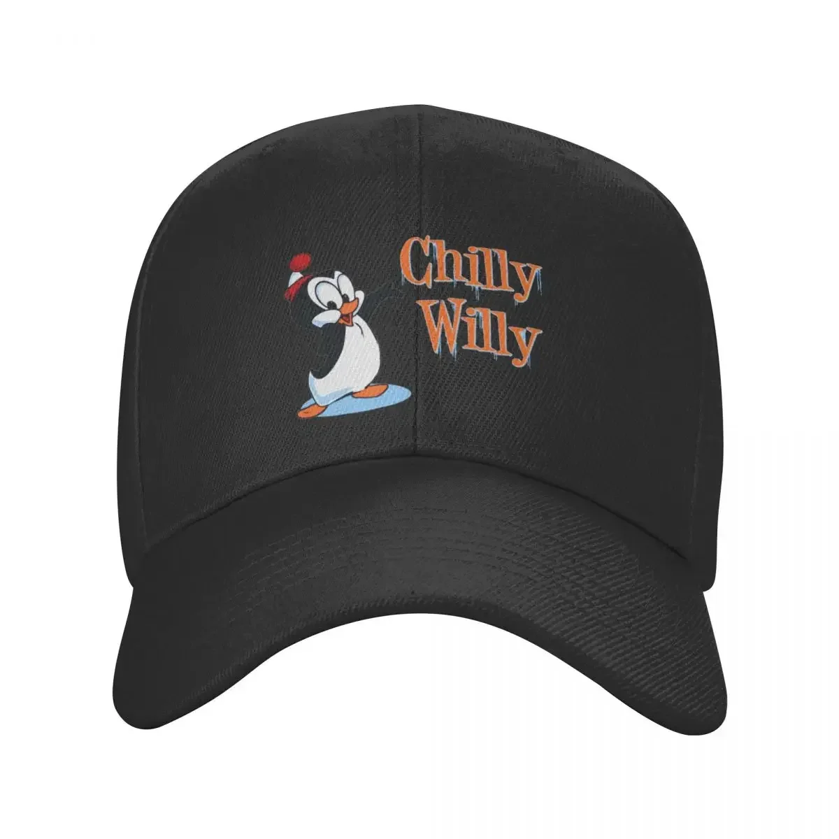 Uh huh! Chilly Willy Vintage Retro Style Baseball Cap Fluffy Hat Snapback Cap Hats For Women Men's