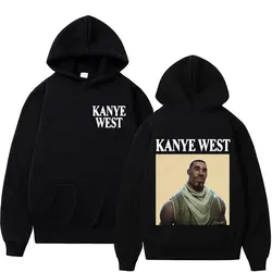 Funny Kanye West Meme Hoodie Men's Vintage Hip Hop Rap Style Hoodies Men Women Fashion Oversized Pullovers Sweatshirt Streetwear