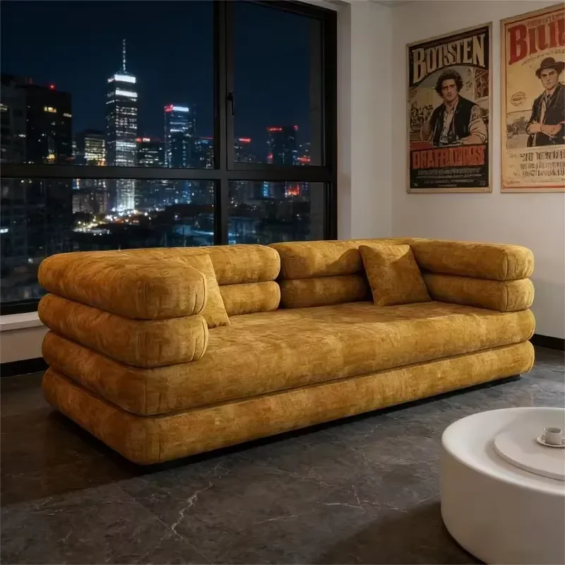 Boneless Segmented Adjustable Movable Sofa Bed Modern Living Room Furniture Flexible Home Layout Space Saving