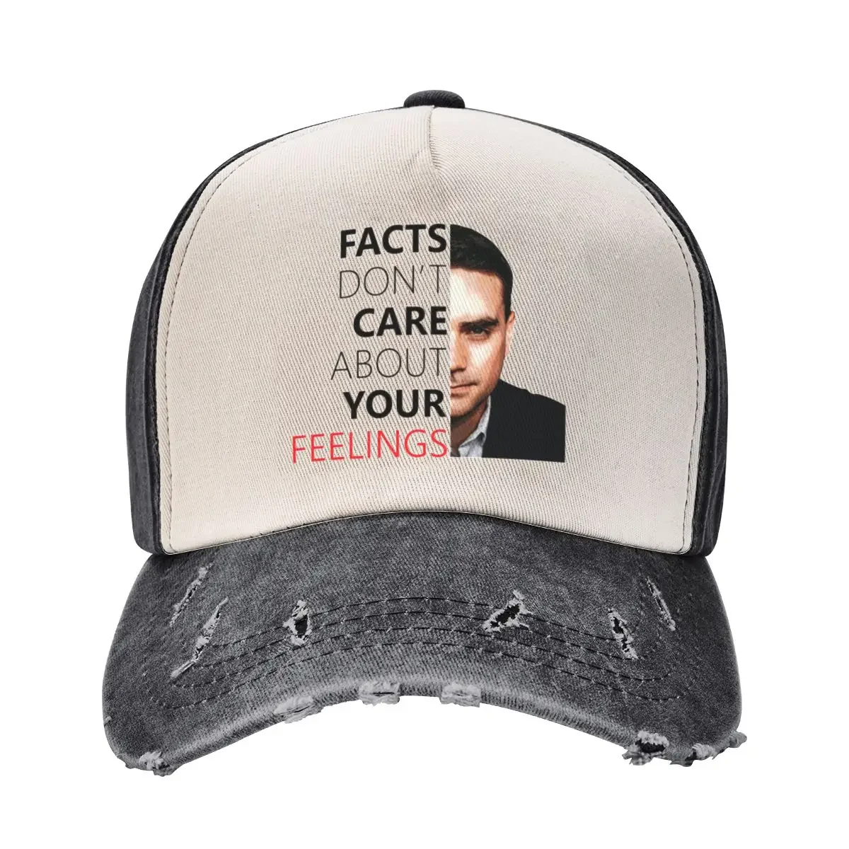 Ben Shapiro Facts Don't Care About Your Feelings Baseball Cap black Hood Ladies Men's