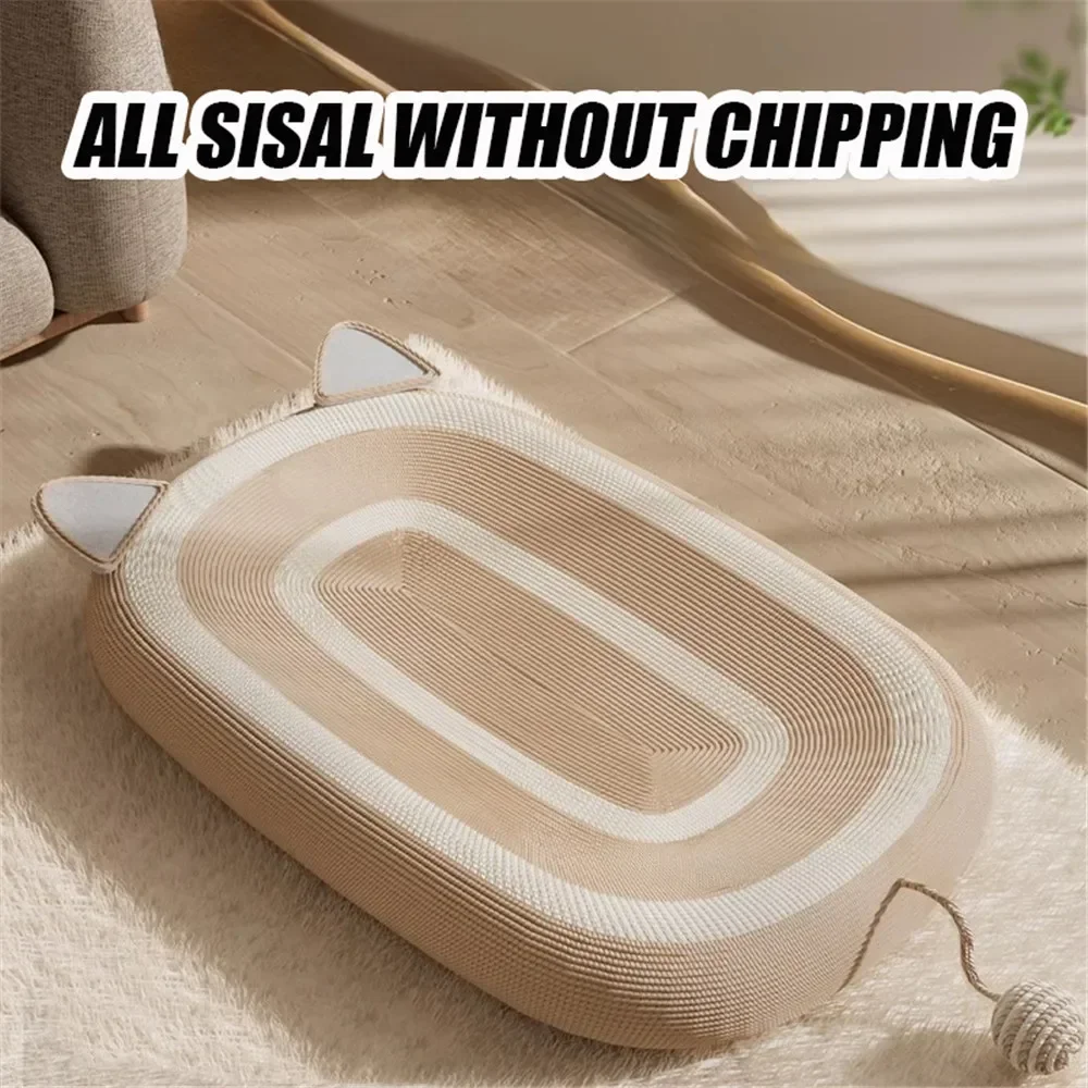 Wooden High Quality Cat Scratching Pads Large Household Pet Furniture Cat Dog Sleeping Bed Wear Resistant Pet Toys Pet Supplies