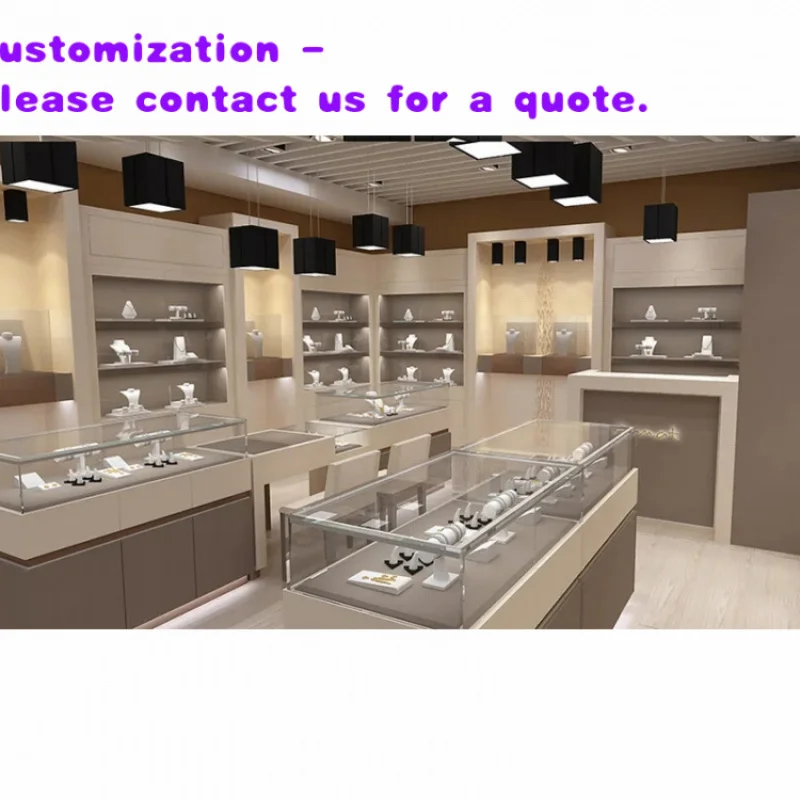 

custom.Exquisite Jewelry Store Design Jewelry Shop Furniture Accessories Display Cabinets bar Counter Sale