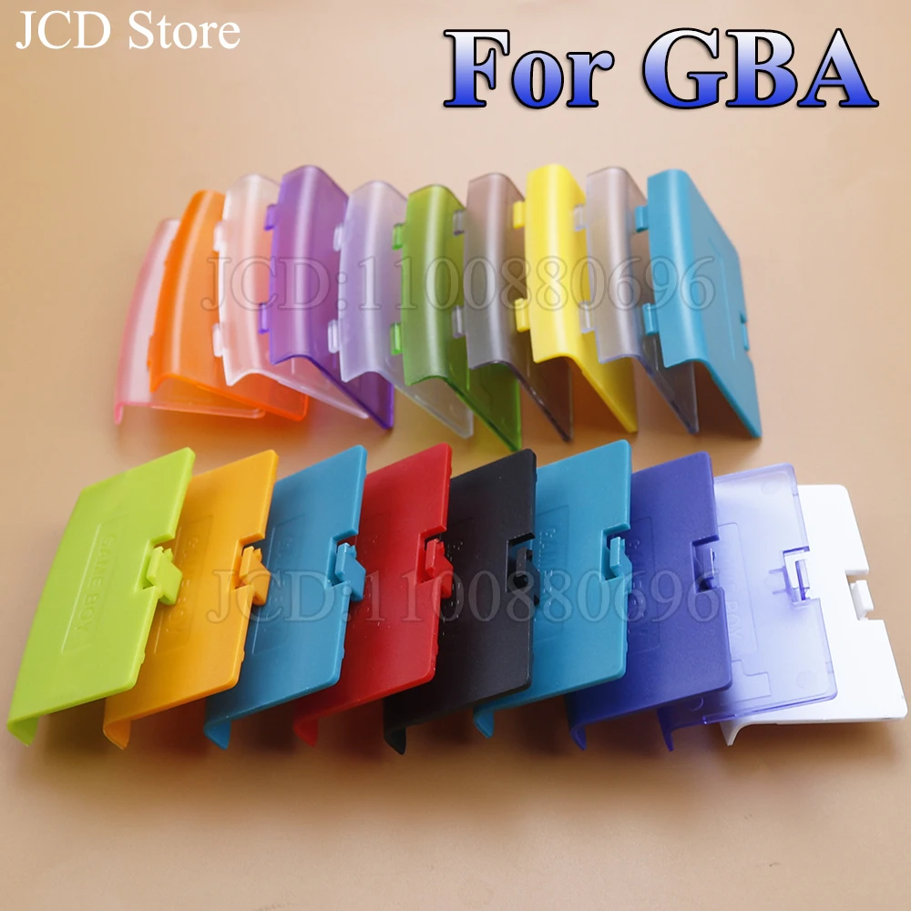 2pcs 16colors Battery Cover Back Door Lid Replace For Nintendo Gameboy Advance GBA Console Accessories