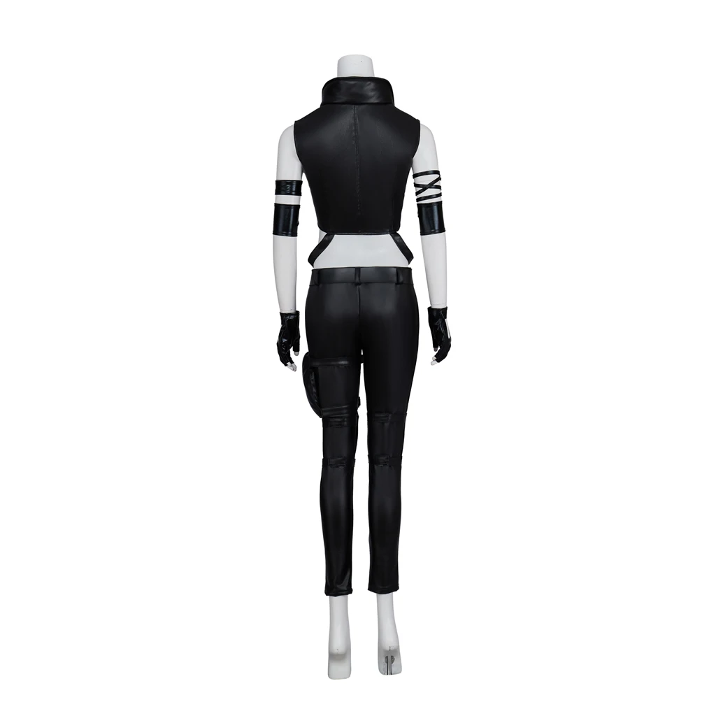 Game Sonya Blade Cosplay Mortal Kombat 11 Costume Sexy Women Black Combat Suit Halloween Carnival Party Fighting Uniform