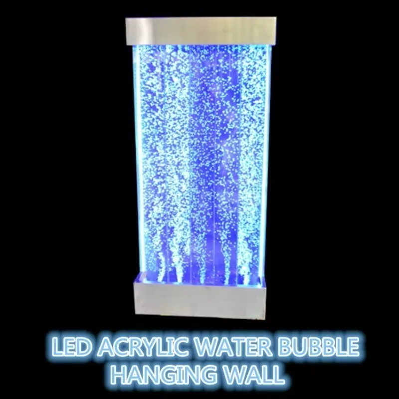 Indoor acrylic diode-changing bubble-style decorative lighting wall