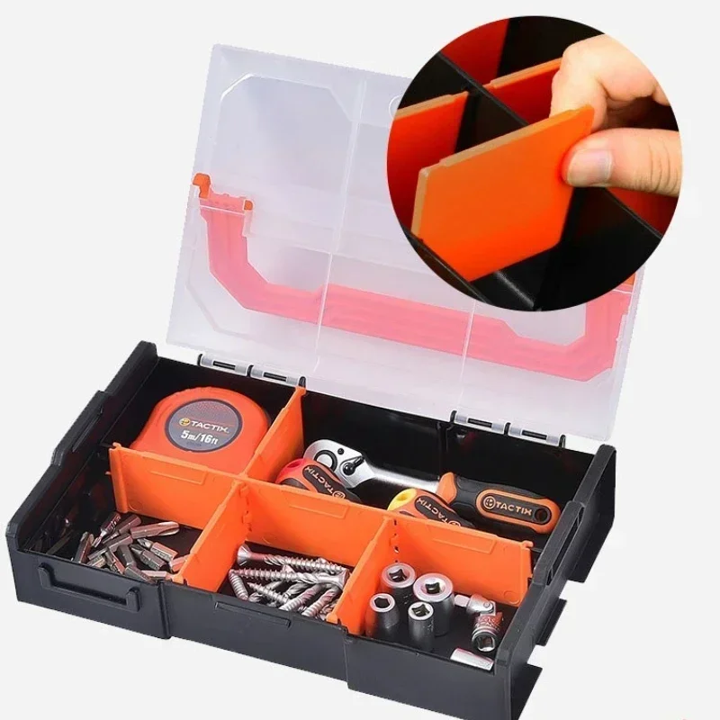 

Box Tool Storage Can Sorting Parts Plastic Screw Combined Box Be Element Accessories Multi-functional Box Small