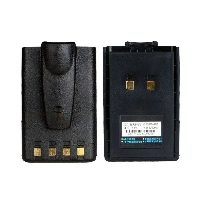 جديد KB-42A KB-42B 7.4V 1200mAh ل Kirisun PT558 KB-42A PT-558S/PT668/PT4200/ KB42B PT558S بطارية لاسلكي