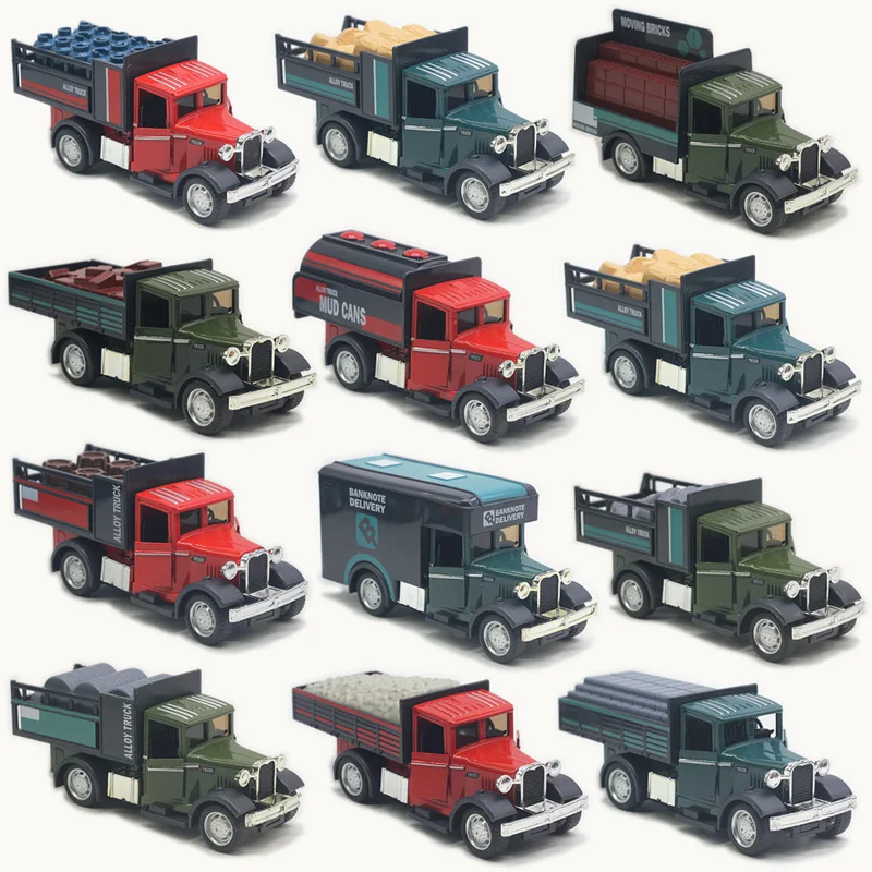 

Классический винтажный автомобиль из сплава 1:32, ретро, американская модель транспортного средства, звуковая и световая модель автомобиля, игрушка