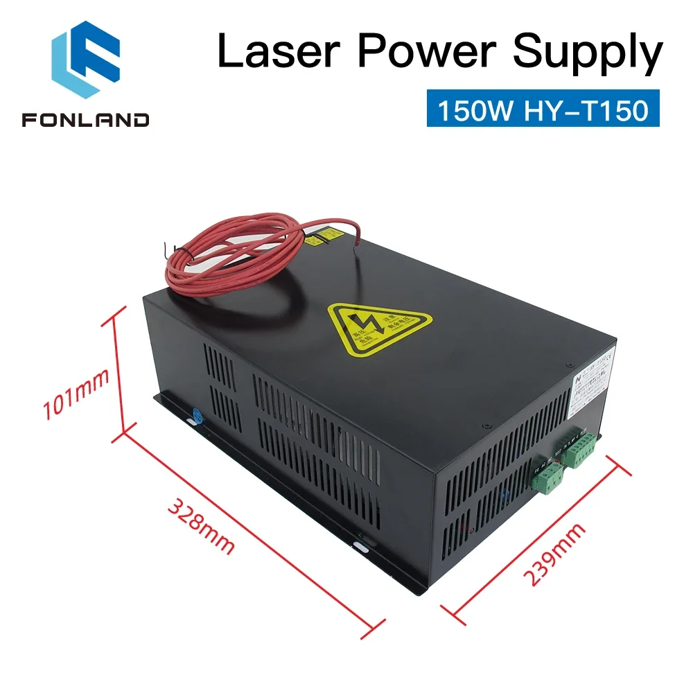 Imagem -03 - Fonland 150w Hy-t150 Fonte de Alimentação do Laser Co2 para Co2 Gravação a Laser Máquina Corte Hy-t150 t w Series