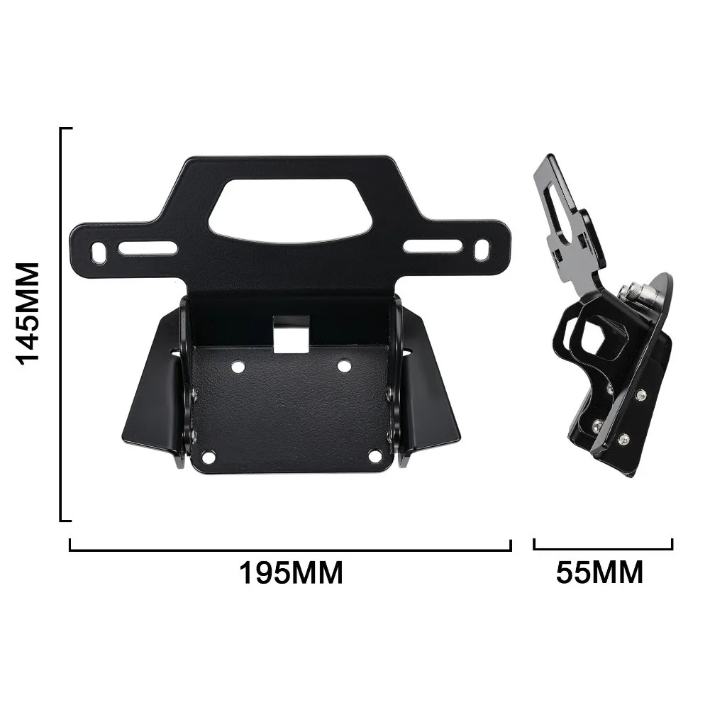 Motorcycle Rear License Plate Bracket Compatible with For KOVE 800X PRO RALLY For ADVENTURE Models for Off Road and Highway Use