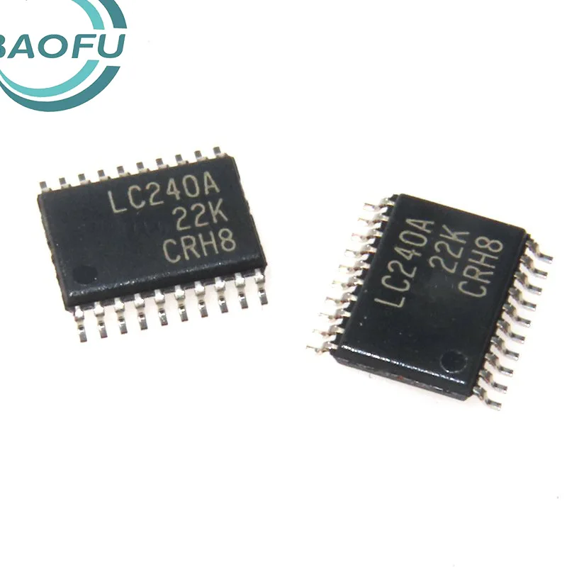 Recentemente importado original SN74LVC240APW LC240A buffer e driver de linha TSSOP-20
