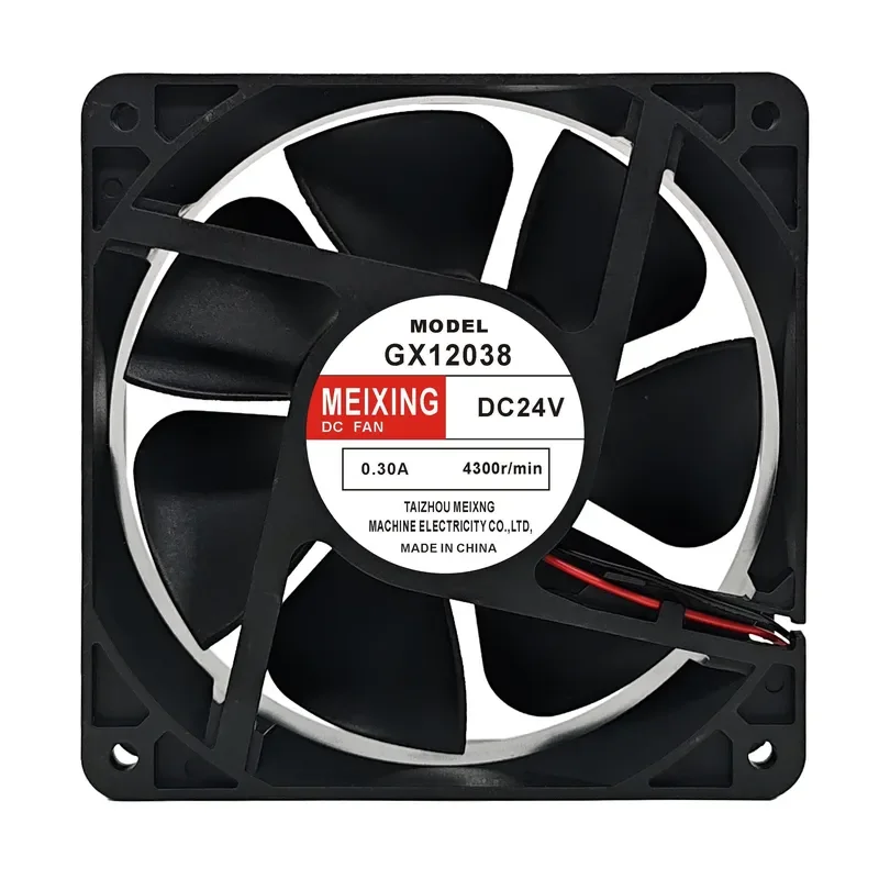 for MEIXING GX12038 9225 24V 0.30A 12CM Cooling Fan for Welding Machine Cutting Inverter