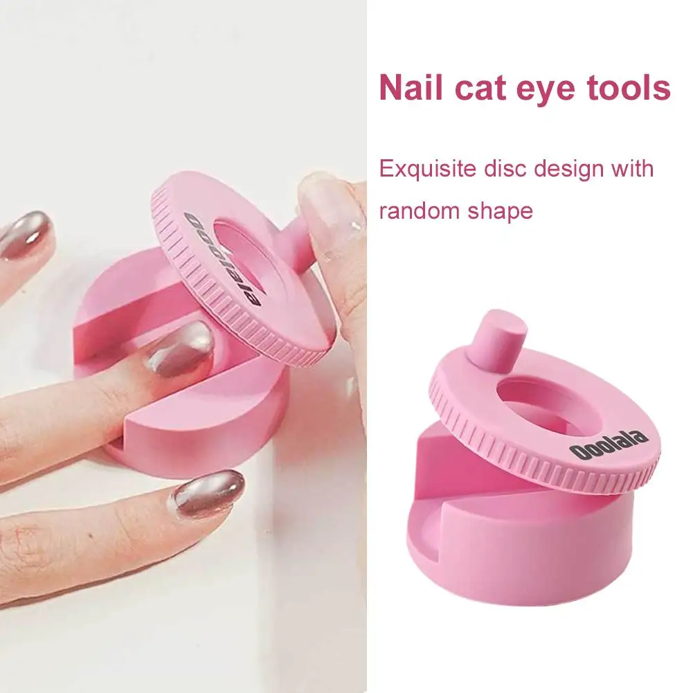 Glass Bead Nail Magnet Spinner, Rotating Cat Eye Magnet for Nails, Gel Nail Polish for Cat Eye Gel Polish, Nail Art Salon & DIY