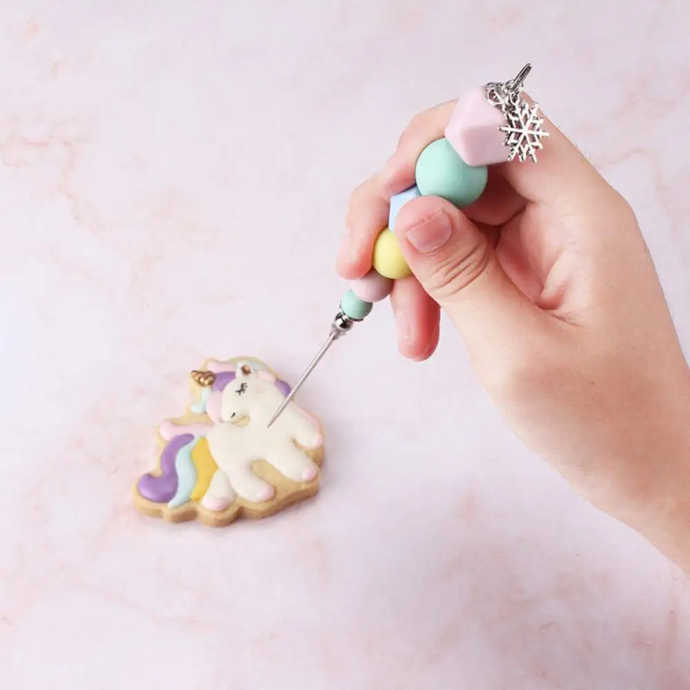 Biscuit Cookie Icing Pin Sugar Stir Needle Scriber Needle for Beginner Cake Decorating Tool