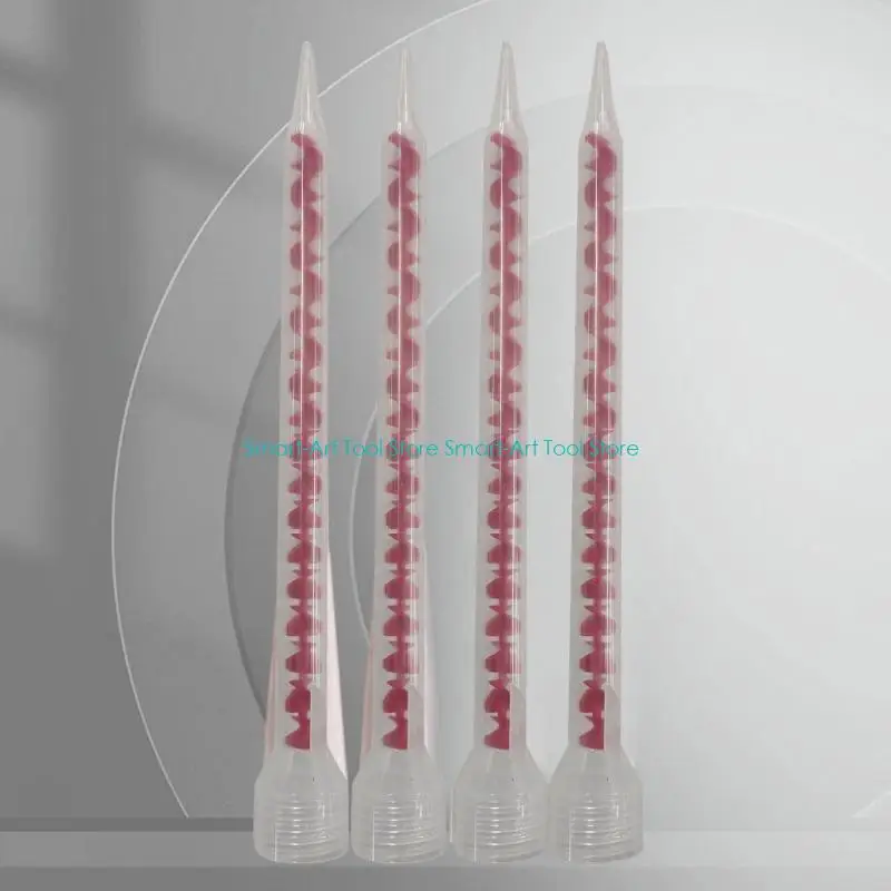 E1PB 20PCS Статическое смешанное сопла эпоксидного смесителя Смешанная смесь статической смесители сопель