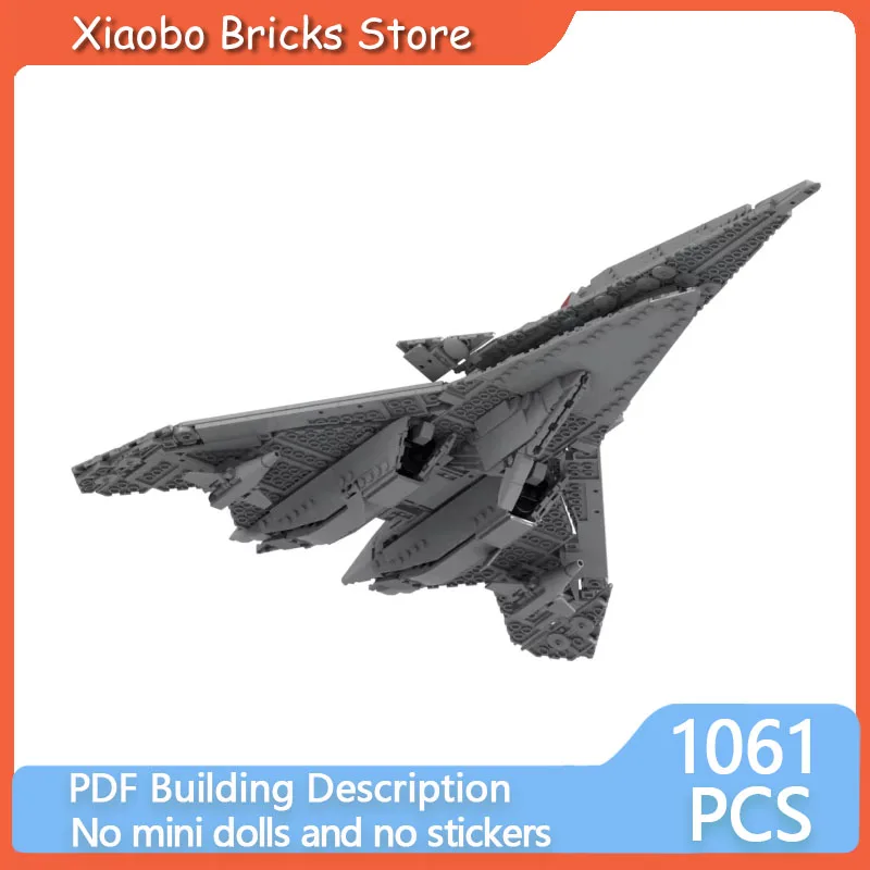 

Military Aircraft Model MOC Building Bricks ADF-11F Ace Raven Modular Technology Gifts Holiday Assemble Children Toys Suit