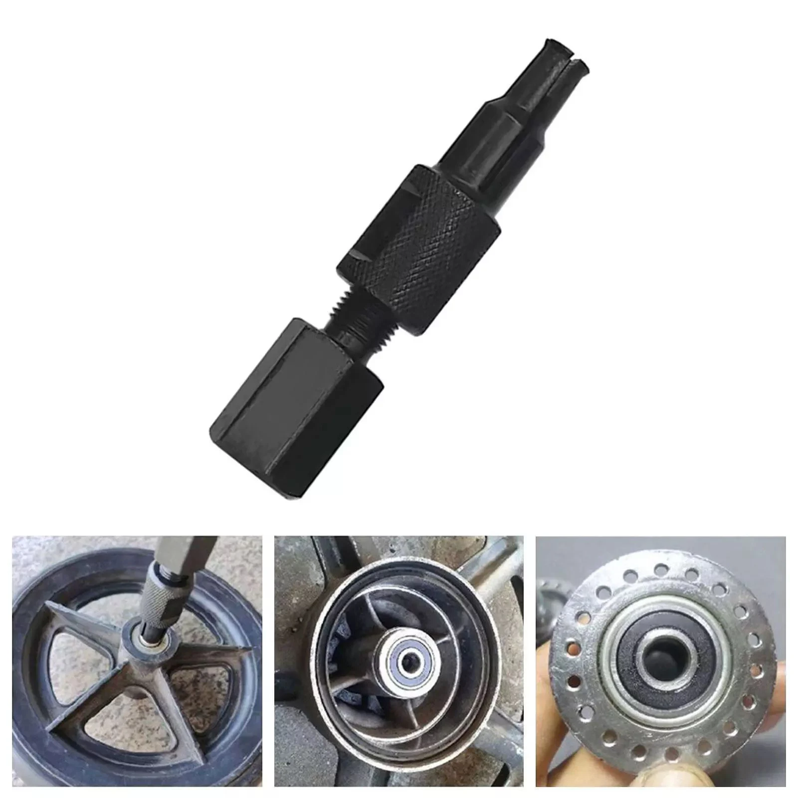 Blind Hole Bearing Puller Collet 8-9mm for 608 618 628 638 609 619 Internal Bearing Removal Tool for Blind Hole Repair